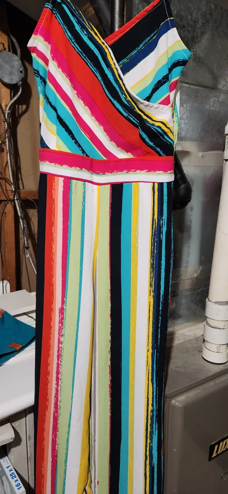 Athena Stripe Jumpsuit - Size XS image indicator(2)