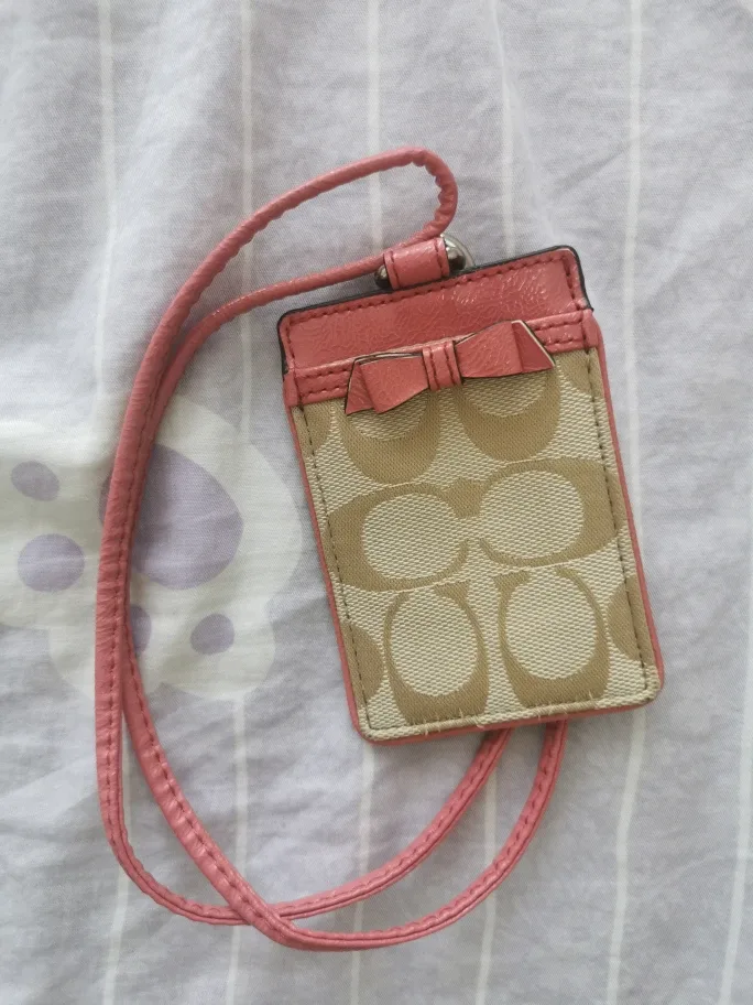 Coach ID Badge Holder with Lanyard thumbnail
