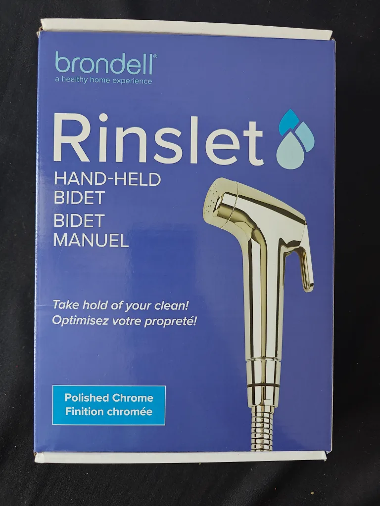 Brondell Rinslet Hand Held Bidet - Polished Chrome the 🥕 thumbnail