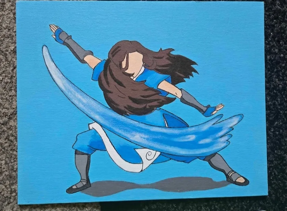 Katara Painting Avatar The Last Airbender thumbnail