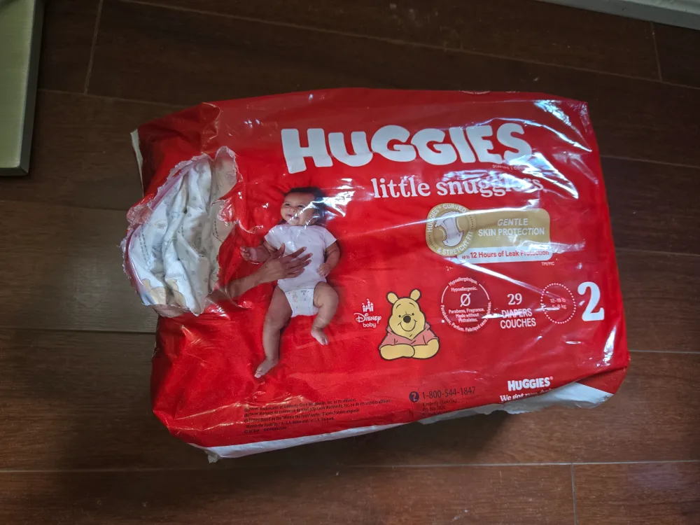 Huggies Little Snugglers Diapers - Size 2 #freecycle thumbnail