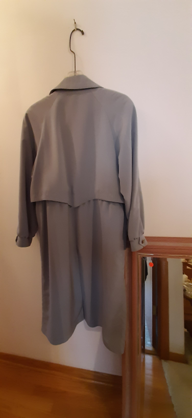 Fleet Street 12P seafoam Green Trench Coat - photo 3