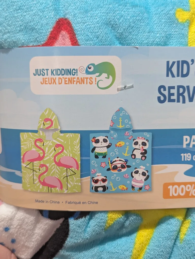 Brand New Kid's Hooded Towels (Pack of 2) image indicator(3)
