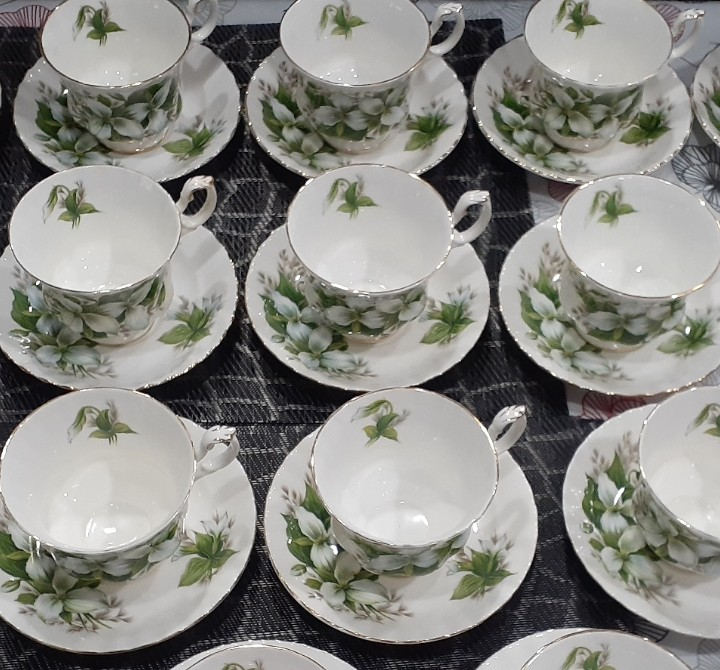 Royal Albert Trillium Teacup and Saucer