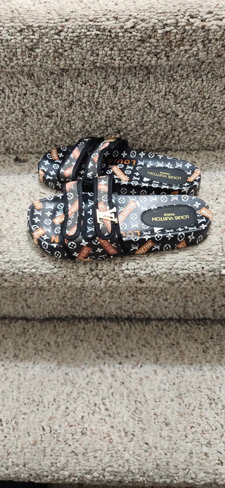 Louis Vuitton Monogram Slides - Size 40 image indicator(2)