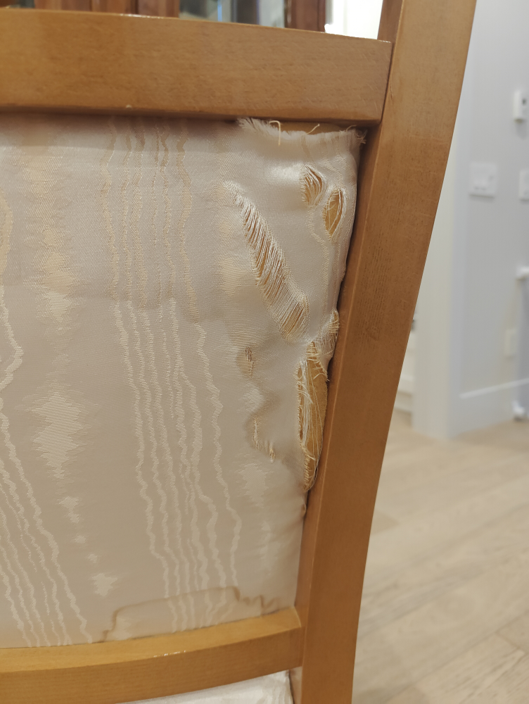 Wooden Dining Chair - Fair Condition - photo 3