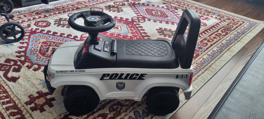 Police Ride-On Car for Kids