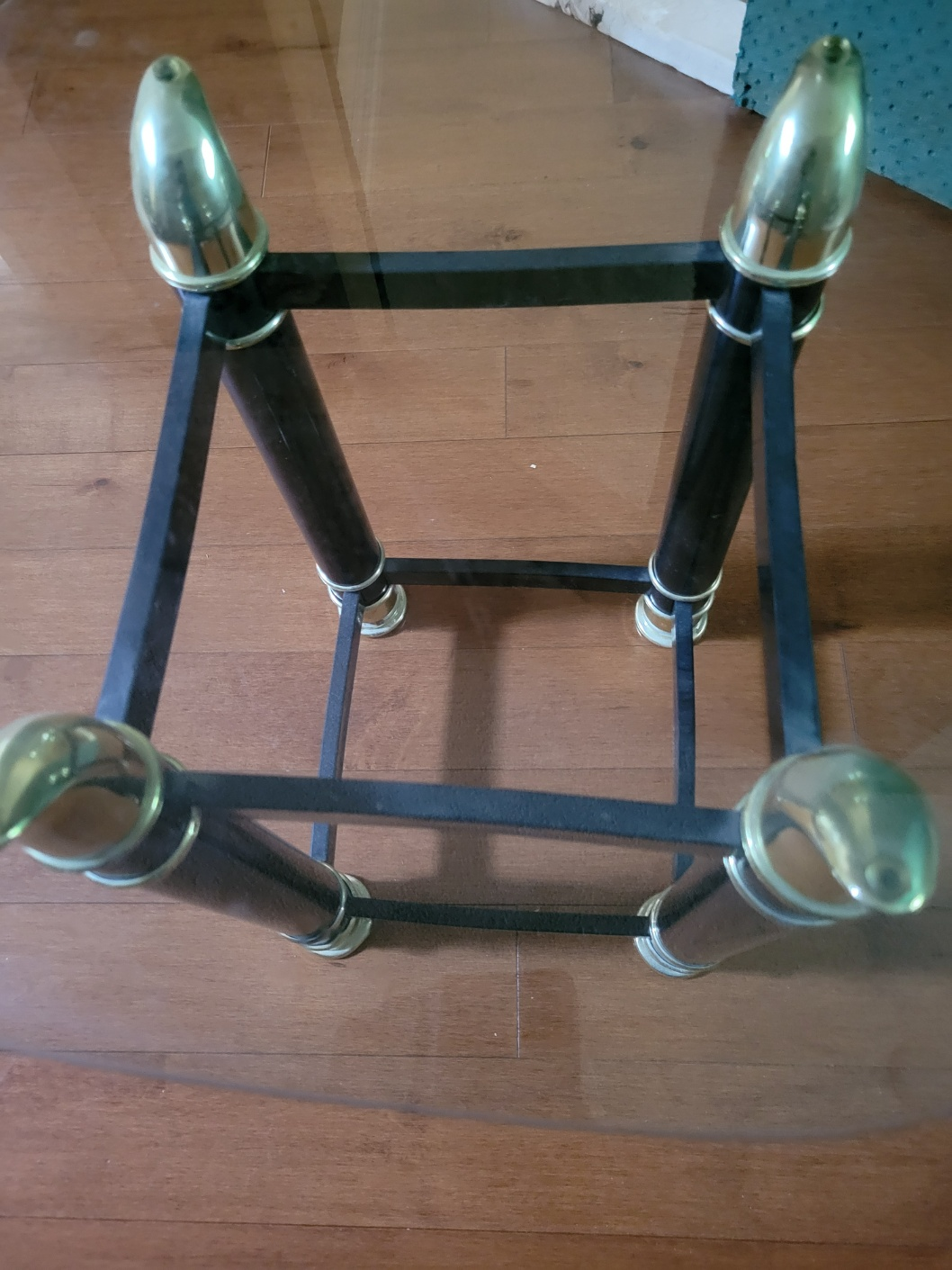 Glass Top Coffee Table - Square