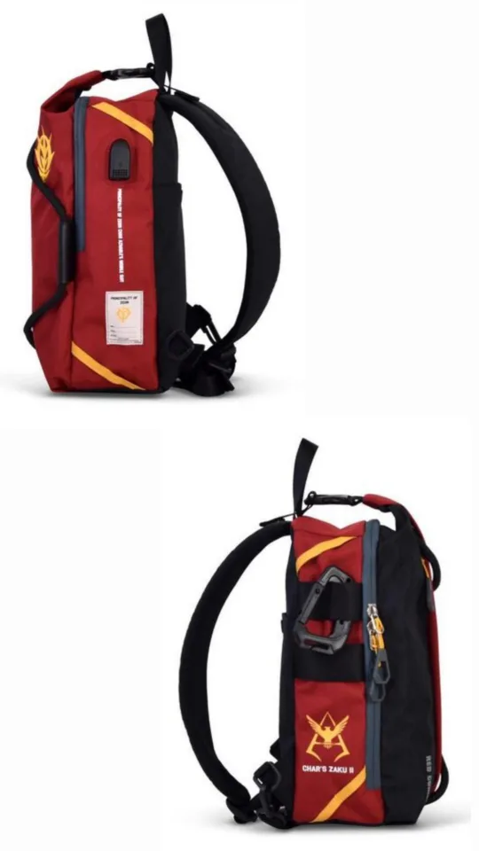 Gundam MS-06S Chars Zaku II - Single Strap Backpack/ Sling Bag image indicator(2)