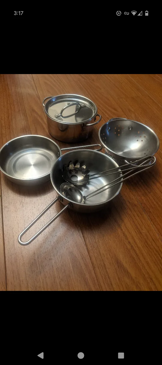 Stainless Steel Kids Cooking Set thumbnail