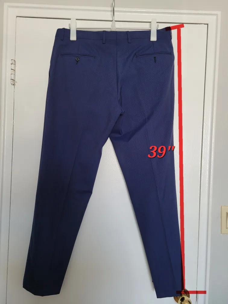 Stonehouse Men's Navy Blue Suit Jacket and Trouser image indicator(3)