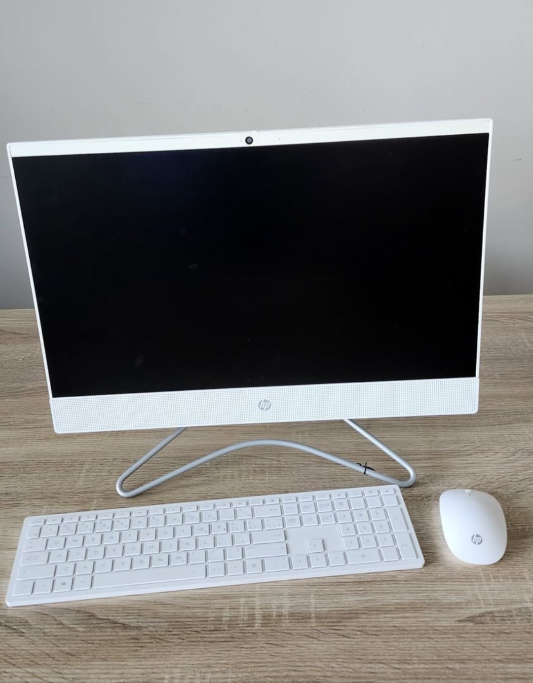 HP All-in-One Desktop Computer, White