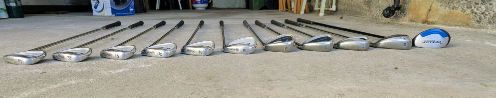 Golf Clubs Irons Set and Cart - photo 2