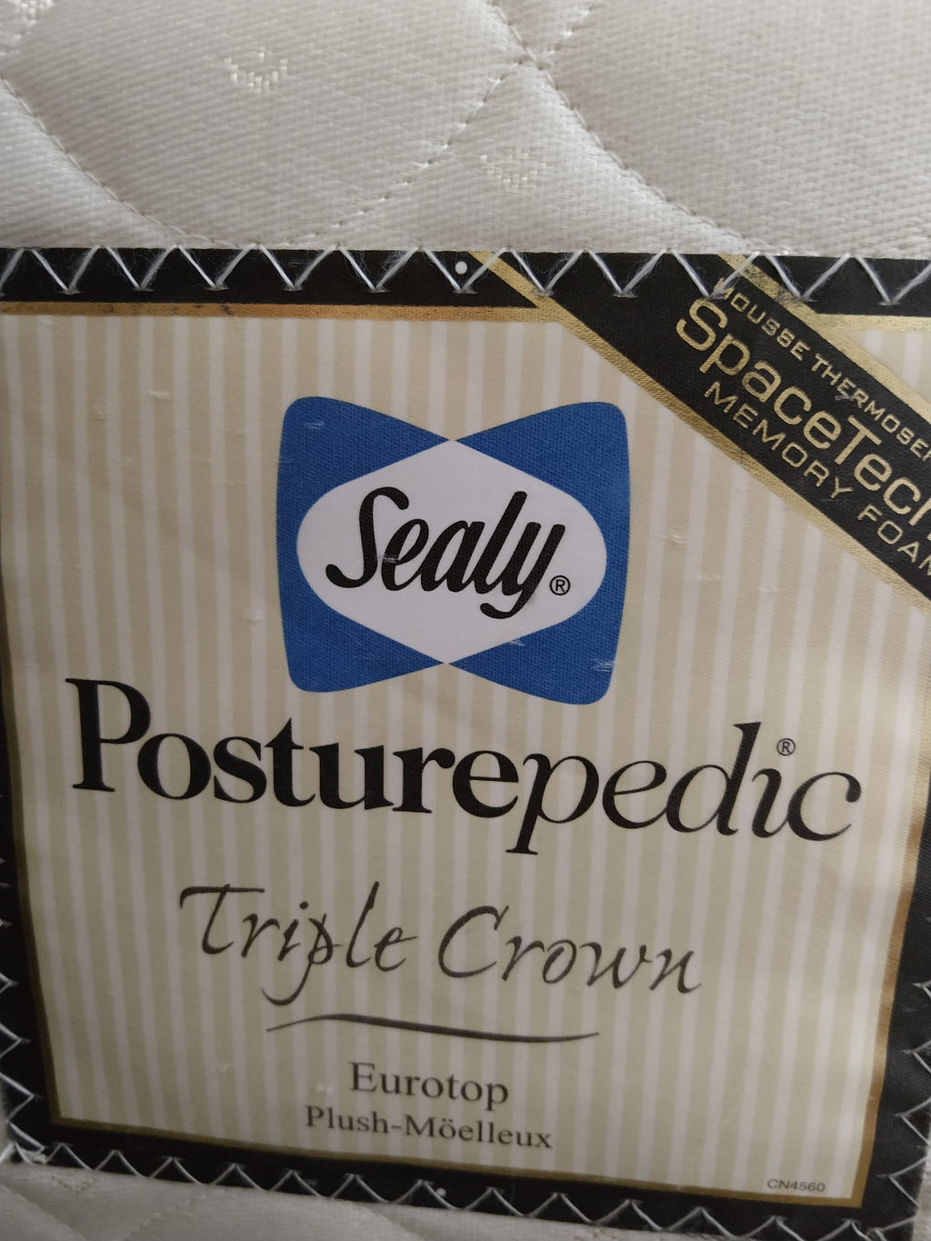 King size Sealy Posturepedic Triple Crown Mattress - photo 2