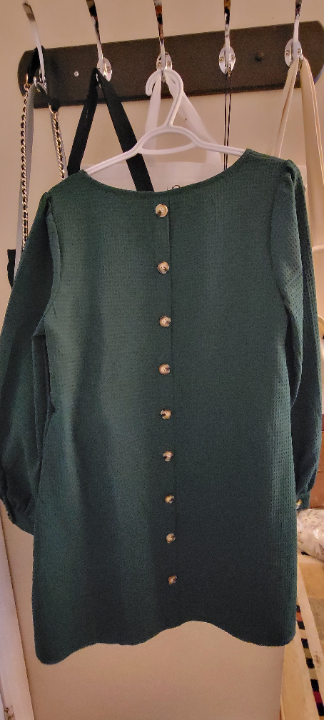 [Shein] Green Tweed Dress - Size L - photo 4