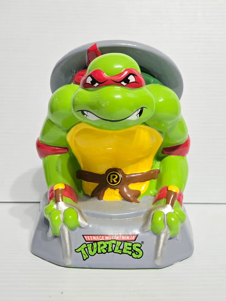 Teenage Mutant Ninja Turtles Raphael Coin Bank thumbnail