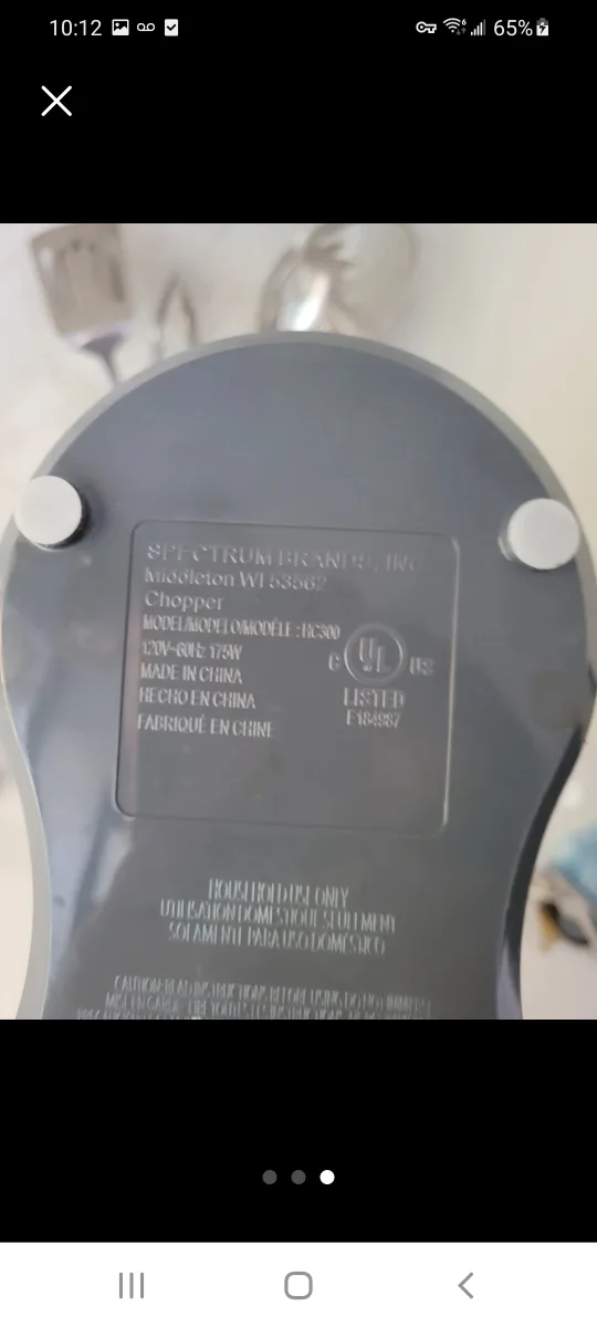 Black+Decker HC300 Chopper image indicator(3)