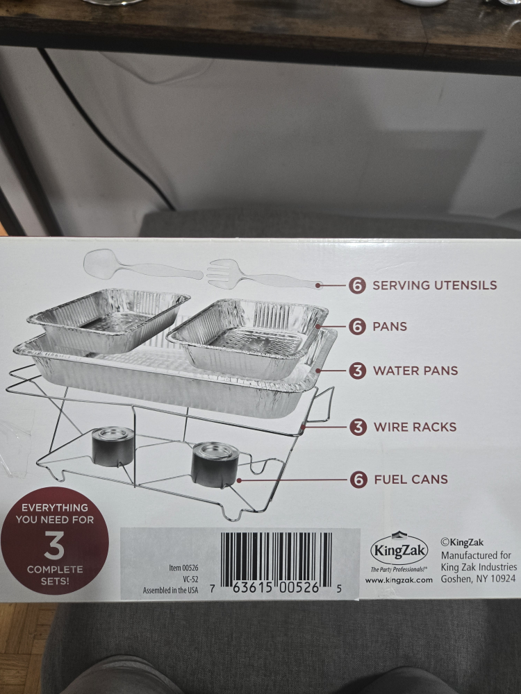 KingZak 24-Piece Buffet Set - New in Box! - photo 2