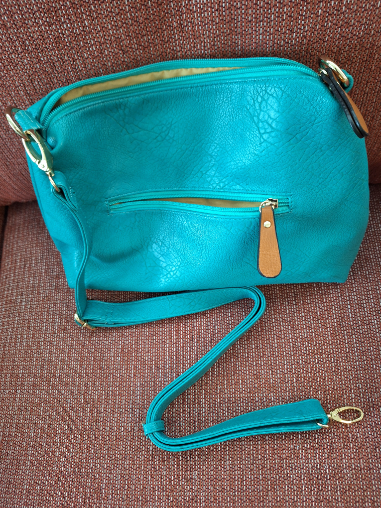 Teal Crossbody Bag