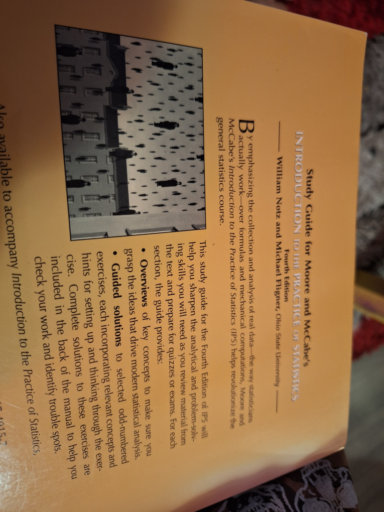 Book - Intro to the Practice of Statistics, 4th Ed - photo 2