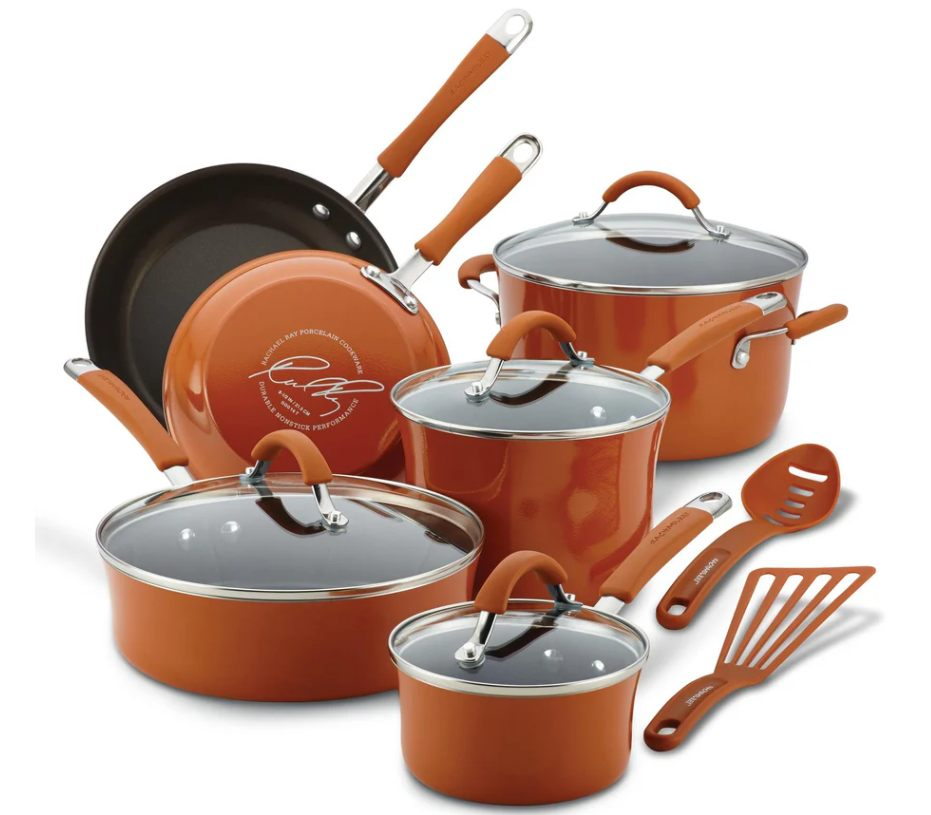 Rachael Ray Cucina 12-Piece Cookware Set - New in Box!