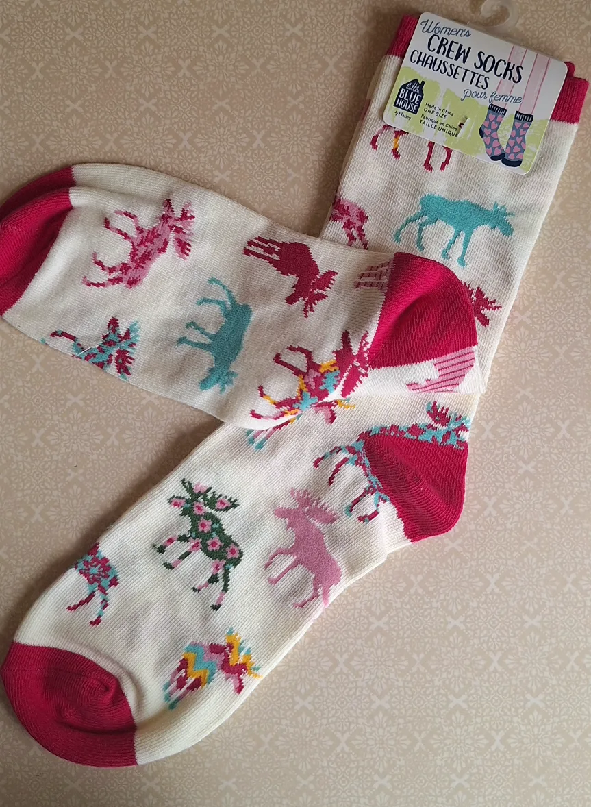 Little Blue House Women's Crew Socks - New image indicator(3)