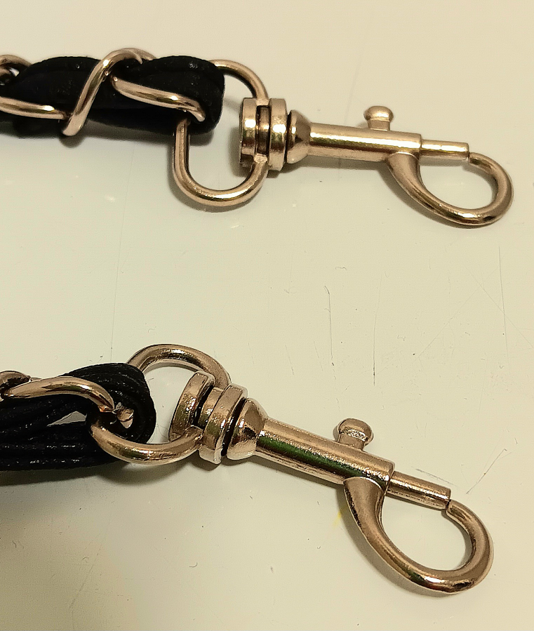 👜Black & Silver Chain Bag Strap 21 inches👜 - photo 2
