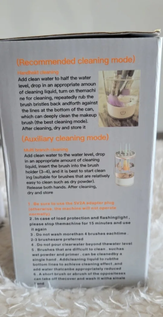 Makeup Brush Cleaner - New in Box image indicator(7)