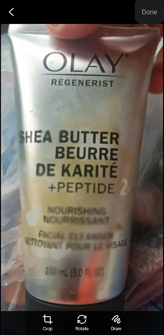 Olay Regenerist Shea Butter Facial Cleanser thumbnail