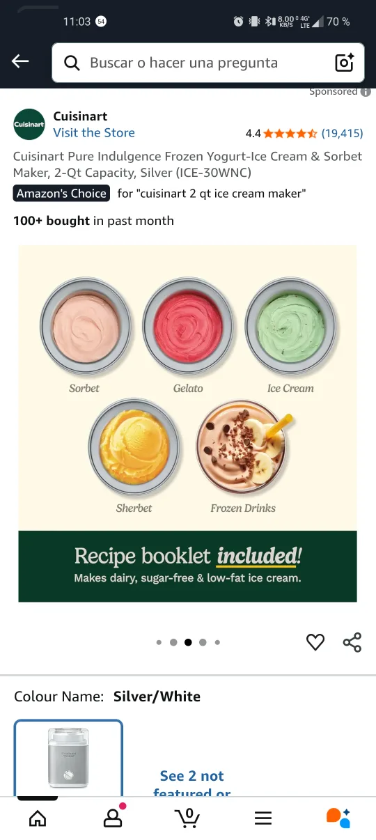 Cuisinart  Ice Cream Maker image indicator(3)