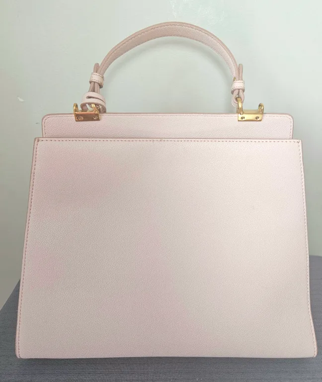 Charles & Keith Pink Top Handle Bag image indicator(4)
