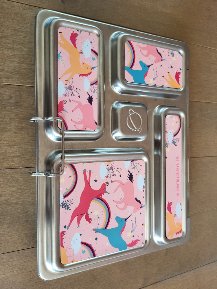 PlanetBox Rover Lunchbox with Unicorn Design - photo 3