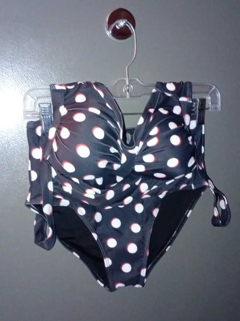 NEW!   Beautiful Polka Dot Bikini - Size Small thumbnail