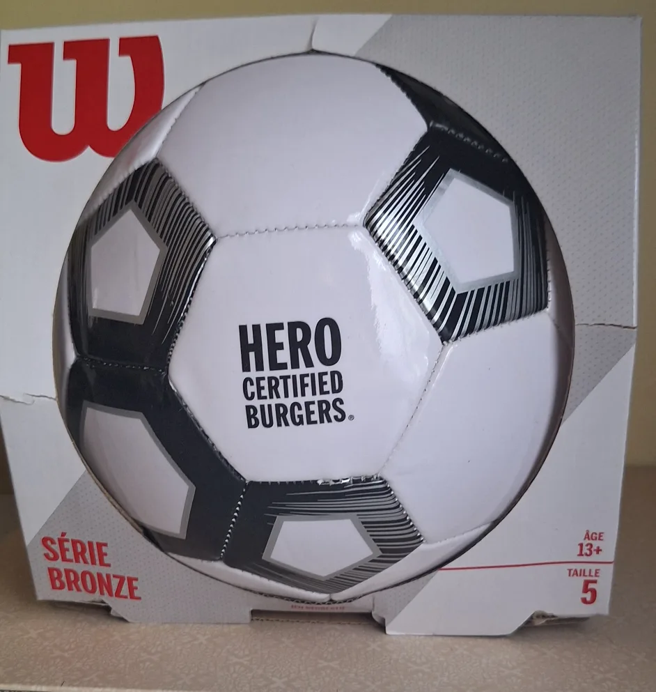 New Wilson Pentagon Soccer Ball - Hero Burger image indicator(2)