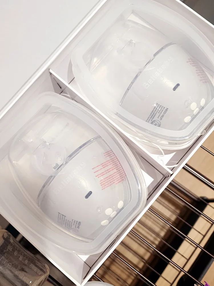 Bellababy Wearable Cordless Breast Pump and nursing accessories image indicator(2)