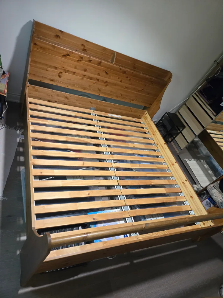 Ikea King Size Bed - Leksvik