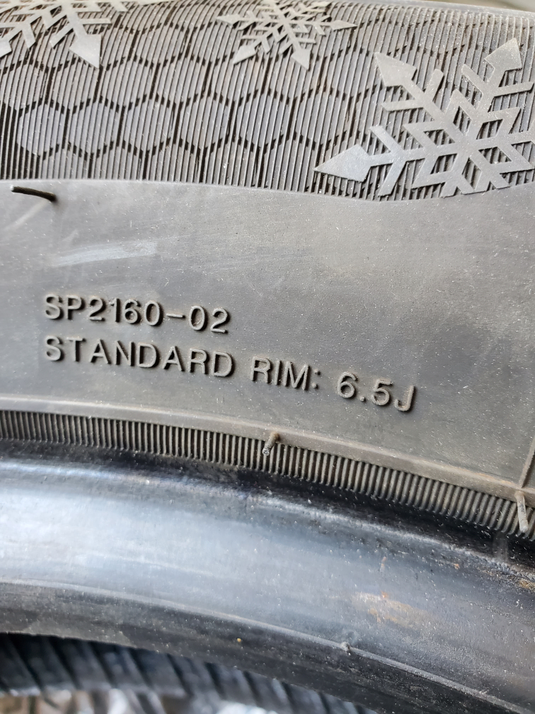 4 Winter Tires 205/55R16, 3 on rim - photo 4