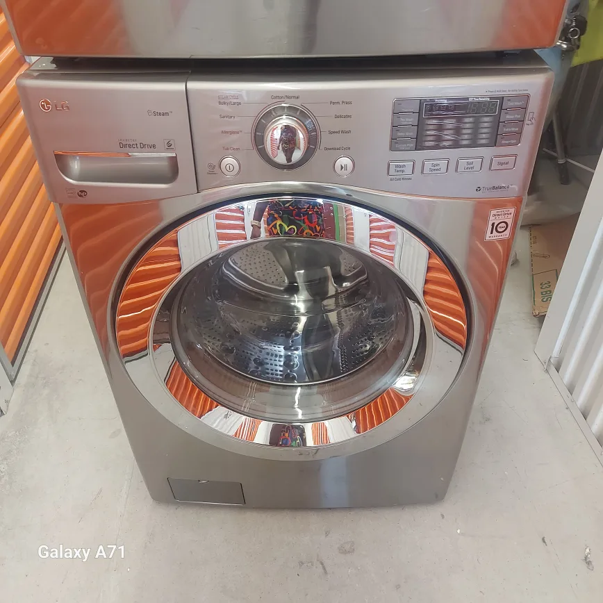 LG Direct Drive Washing Machine and dryer set image indicator(6)