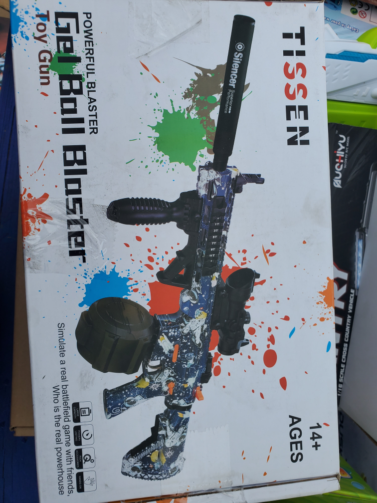 Tissen Gel Ball Blaster Toy Gun, Ages 14+