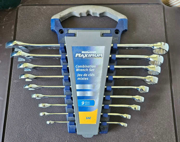 Mastercraft Maximum Combination Wrench Set - 9 Pieces image indicator(2)