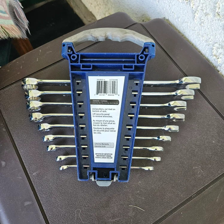 Mastercraft Maximum Combination Wrench Set - 9 Pieces image indicator(7)