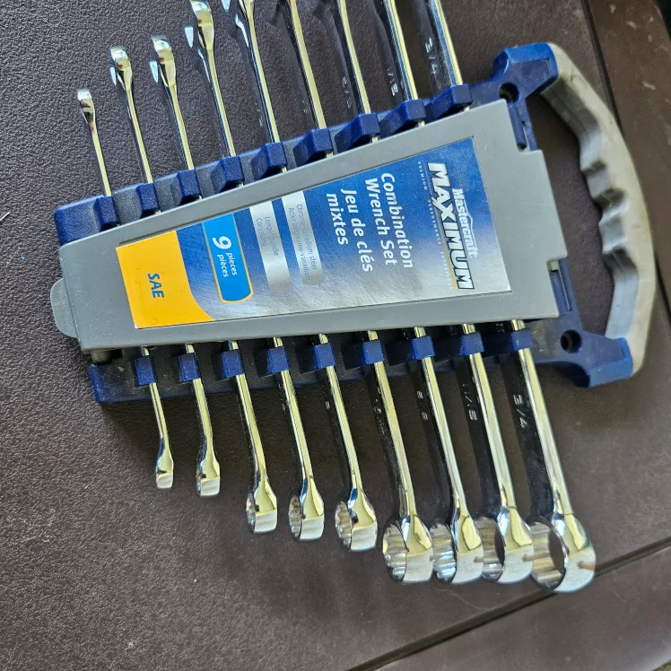 Mastercraft Maximum Combination Wrench Set - 9 Pieces image indicator(10)