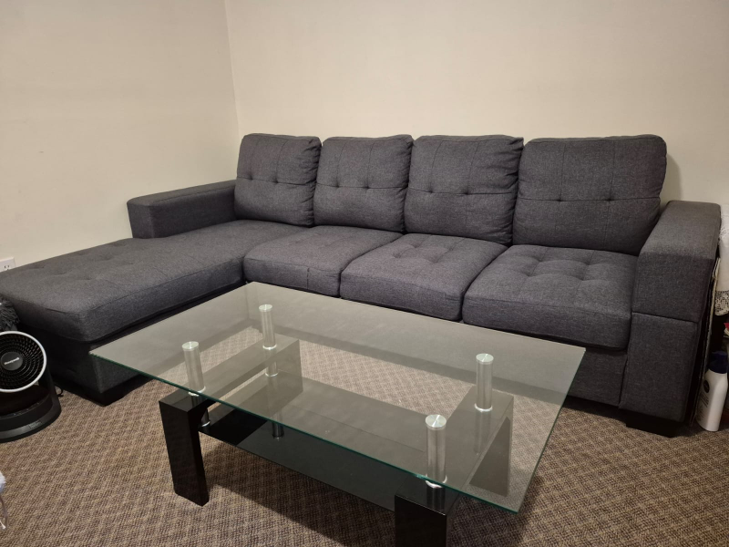Grey Sectional Sofa - photo 3