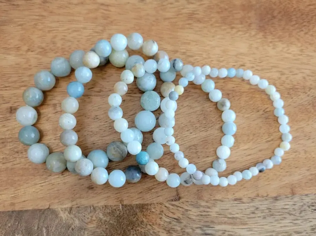 Beaded Gemstone Bracelet Set thumbnail