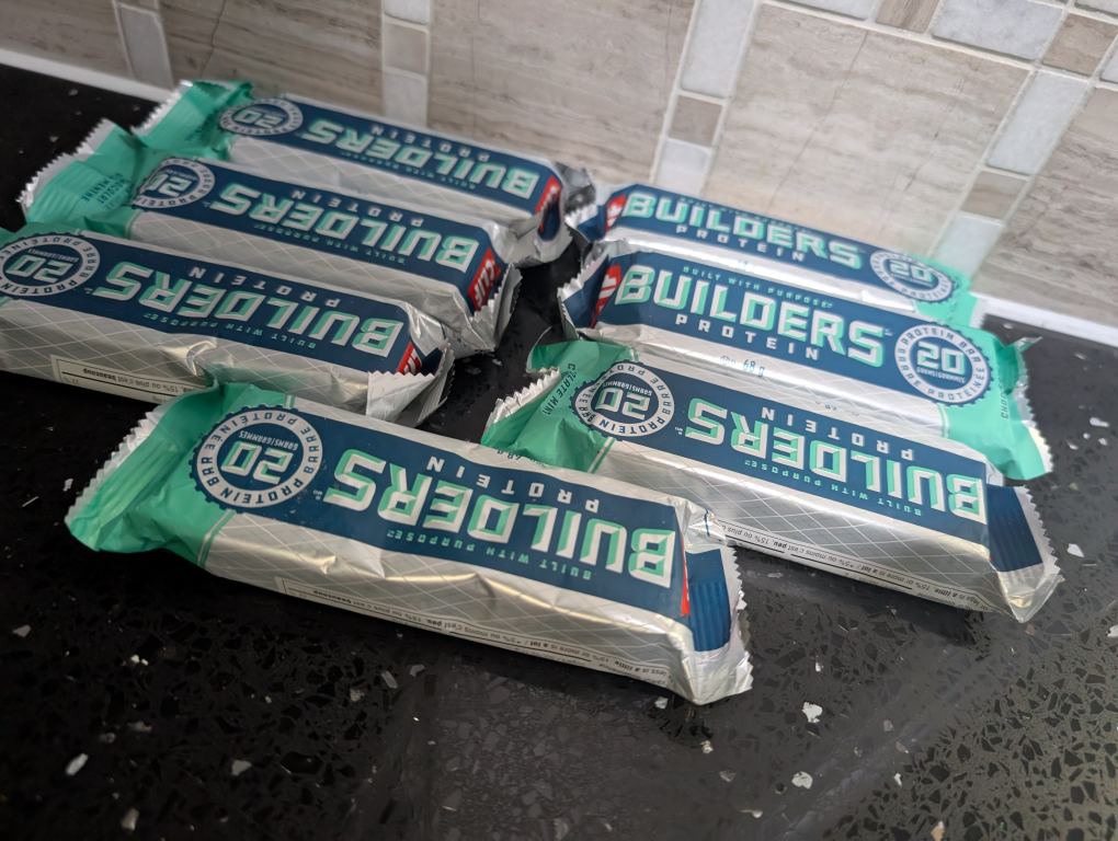 Clif Builders Protein Bars, Mint Chocolate