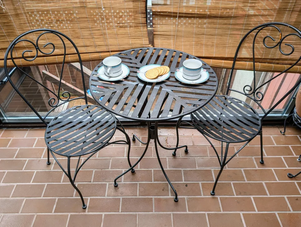 Metal Patio Set - Table and Chairs thumbnail