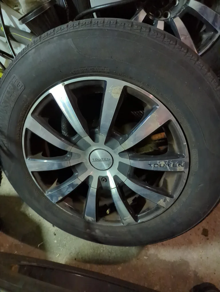 Motomaster & Touren Rims - set of 3!!! not 4 - 205/65R15 image indicator(3)