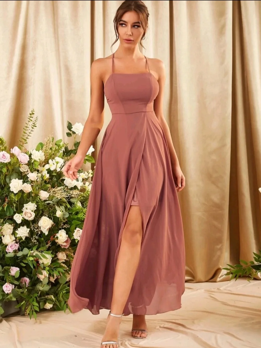 Pink Maxi Dress thumbnail