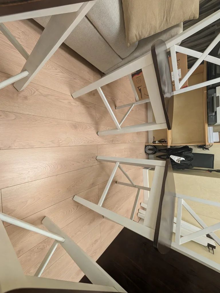 Dining Set Table 42" Counter height Moving Sale image indicator(4)