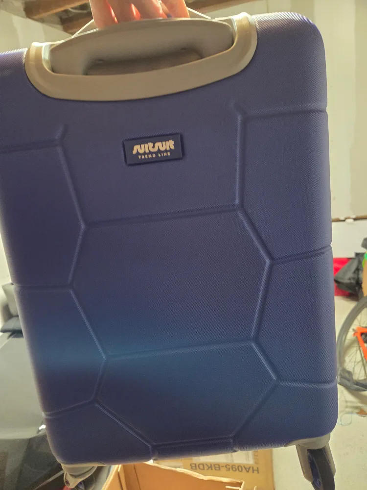 Suitsuit Trend Line Suitcase - Navy Blue image indicator(2)